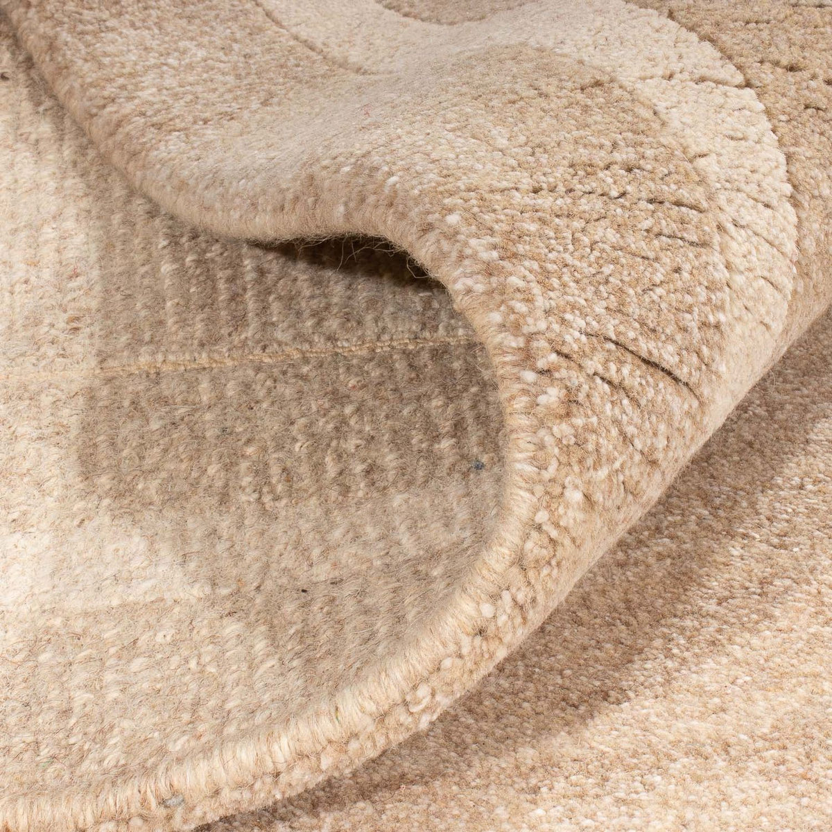 Nepal tapijt - 200 x 143 cm - beige