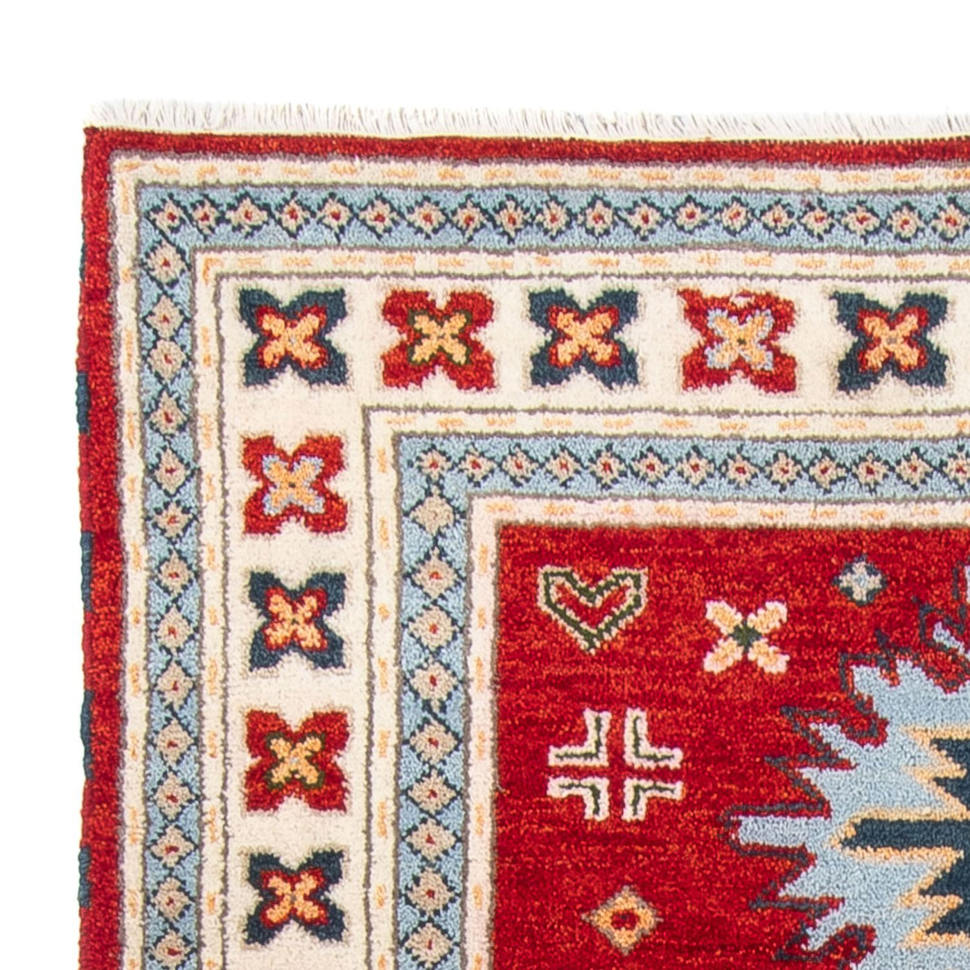 Kazak Tapijt 198x144cm - Oosters Tapijt