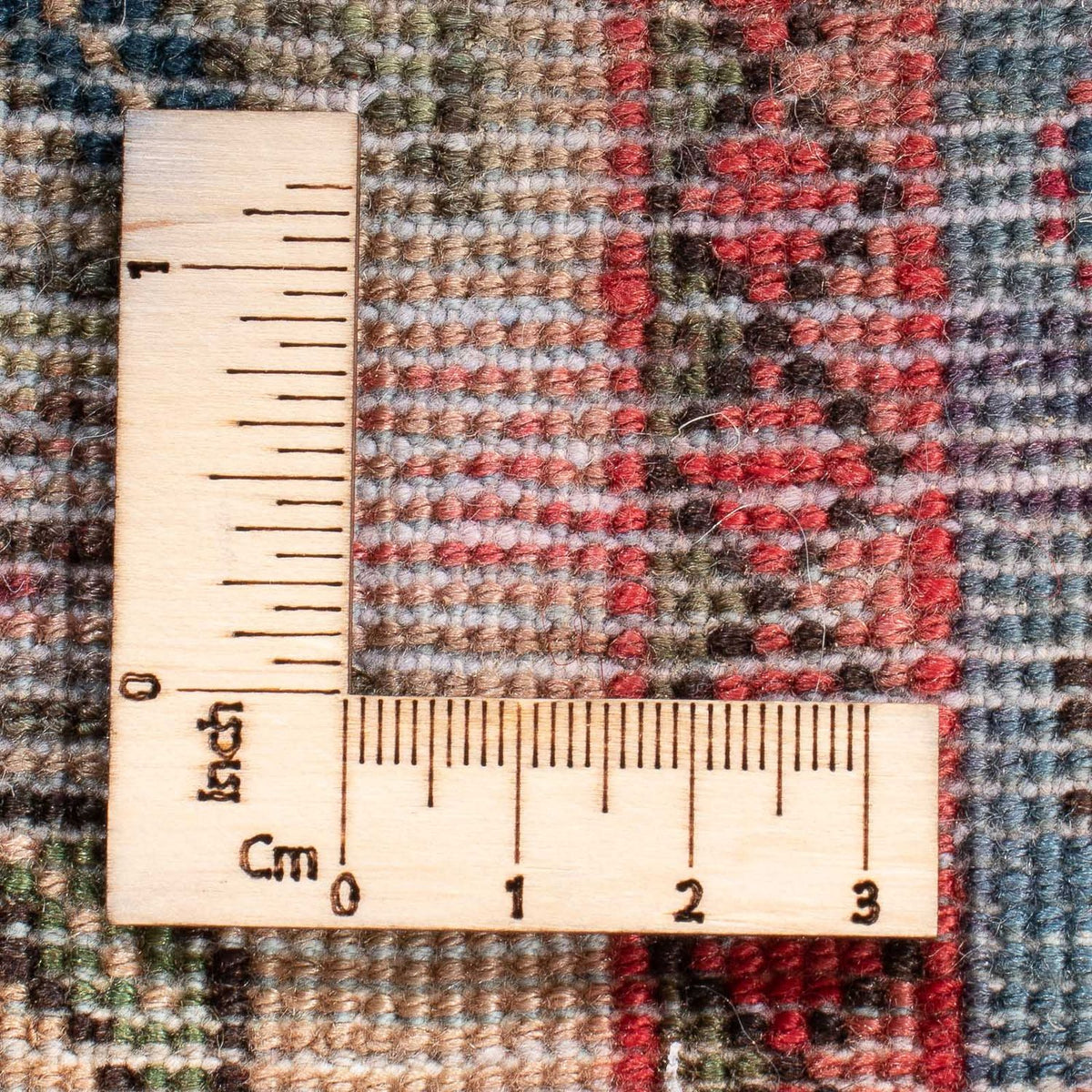 Perzisch tapijt - Ghom - 128 x 105 cm - veelkleurig