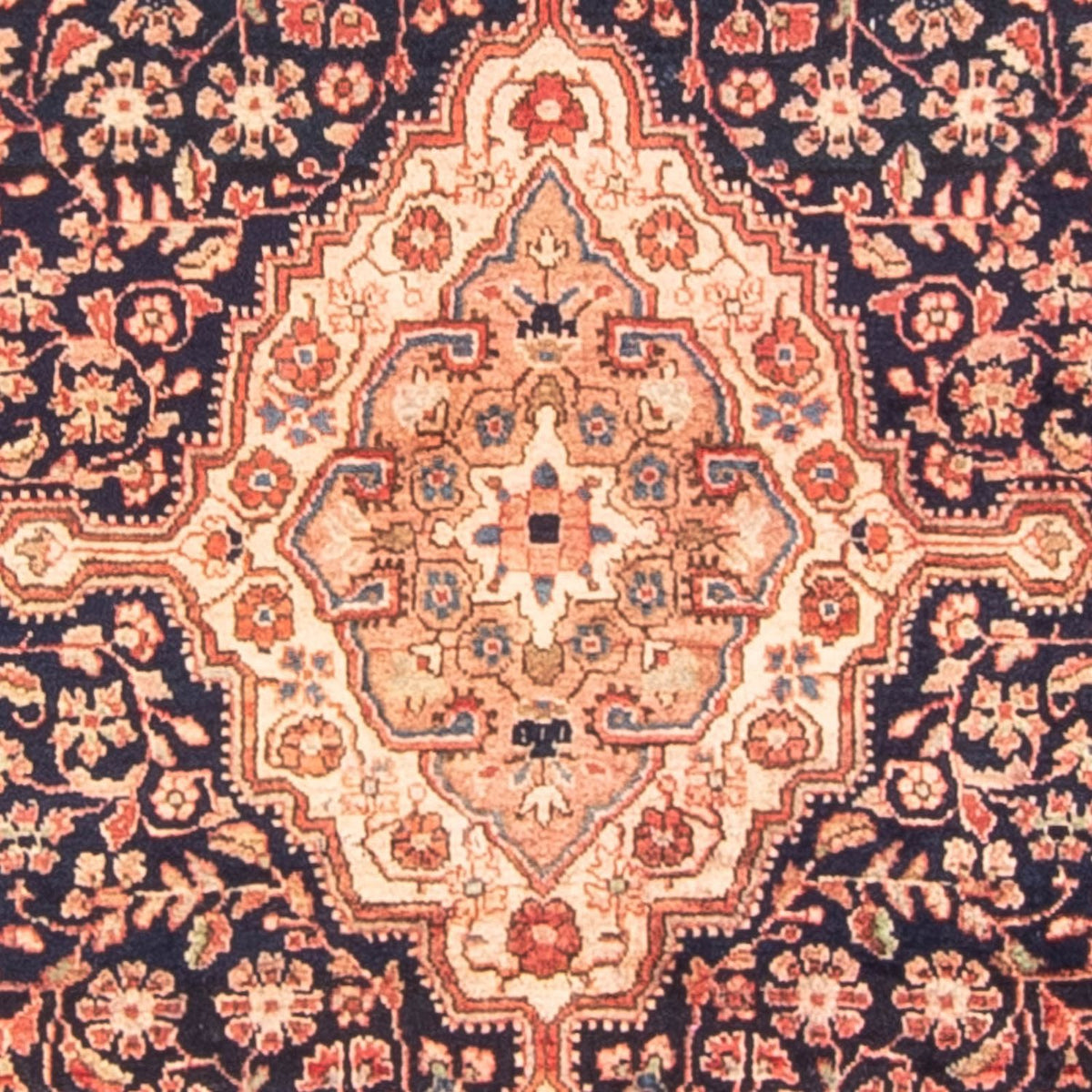 Perzisch Tapijt - Nomadisch - 146 x 103 cm - donkerblauw