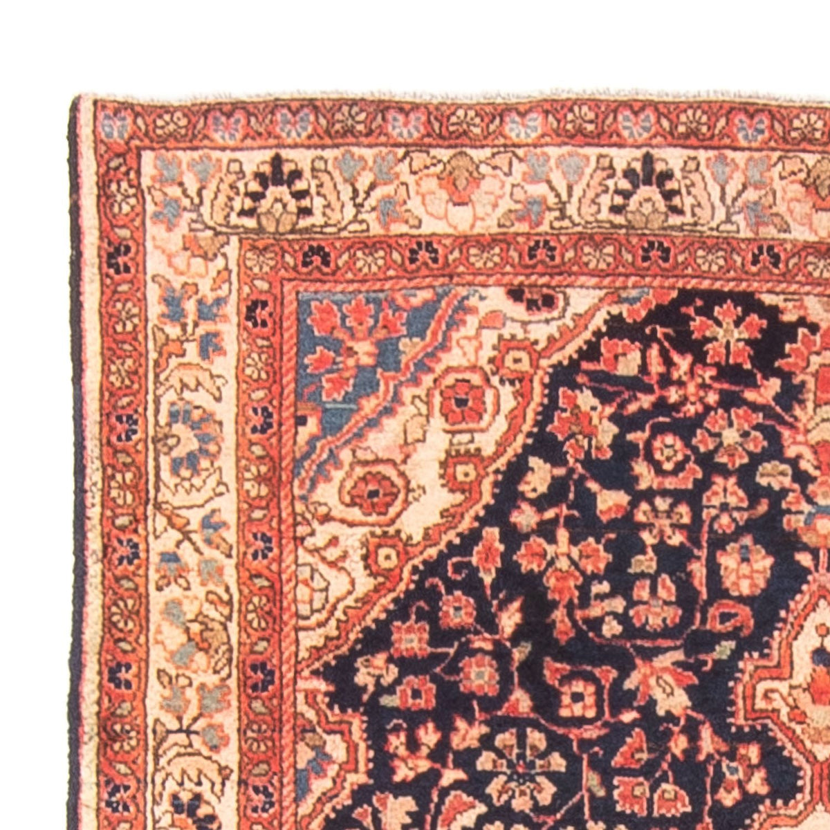 Perzisch Tapijt - Nomadisch - 146 x 103 cm - donkerblauw