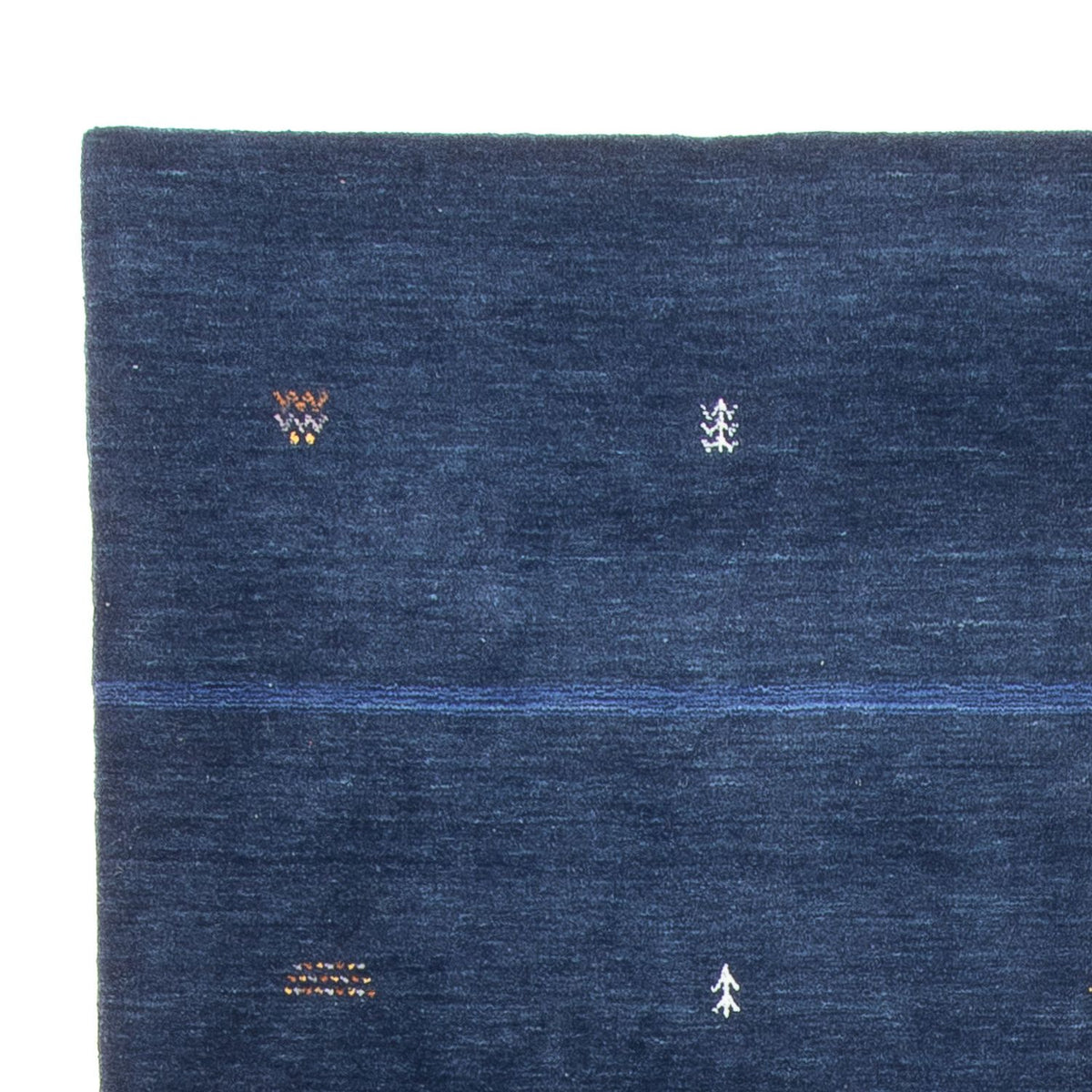 Gabbeh Tapijt - Loribaft Softy - 240 x 174 cm - donkerblauw