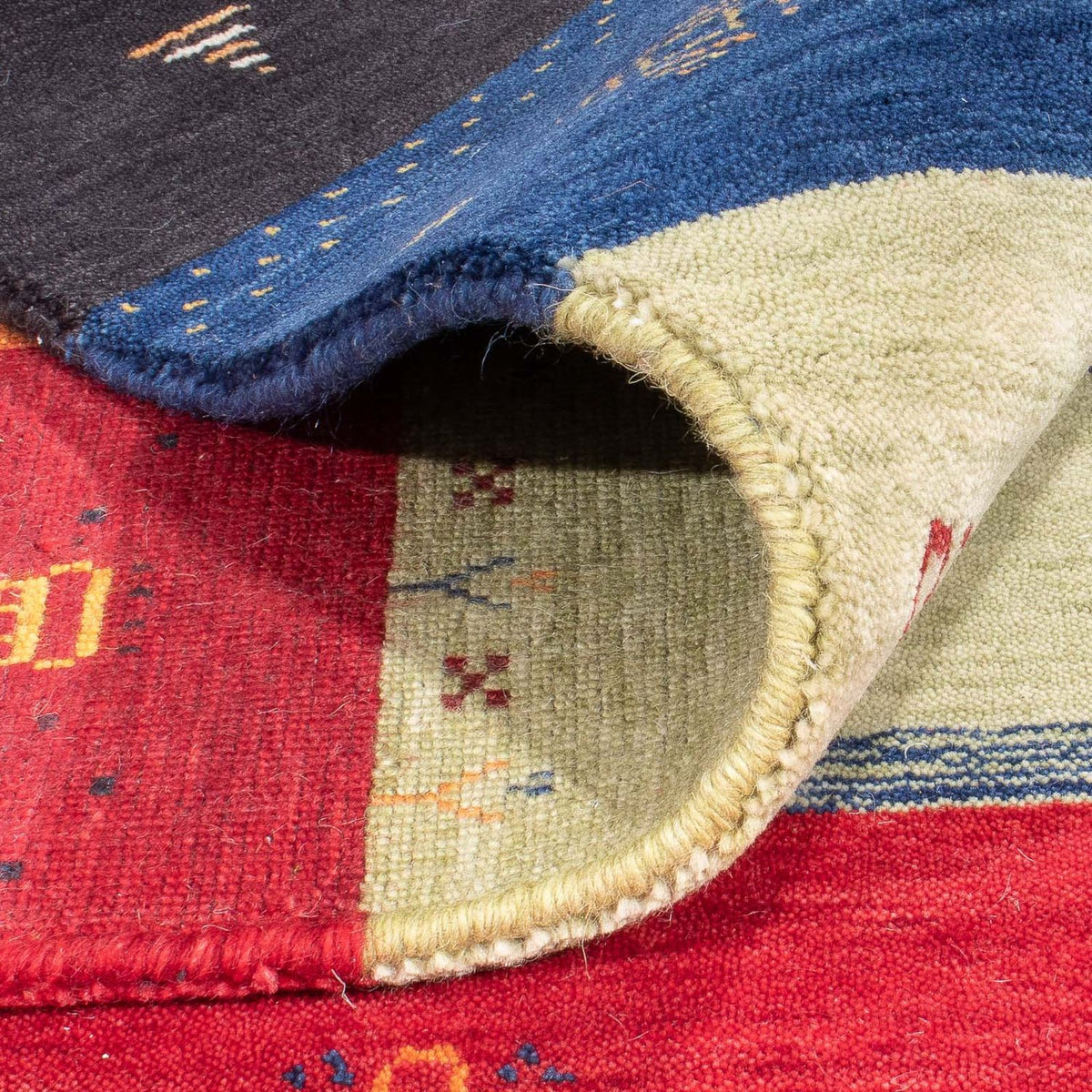 Gabbeh Tapijt - Loribaft Softy - 242 x 170 cm - veelkleurig