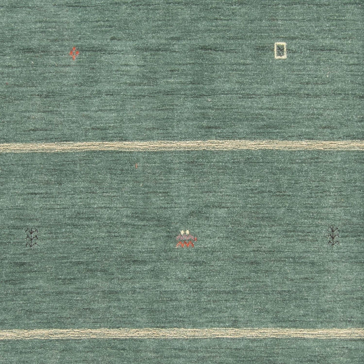 Gabbeh Tapijt - Loribaft Softy - 250 x 200 cm - groen