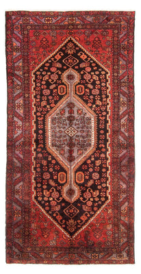 Loper Perzisch Tapijt - Nomadisch - 287 x 150 cm - donkerblauw