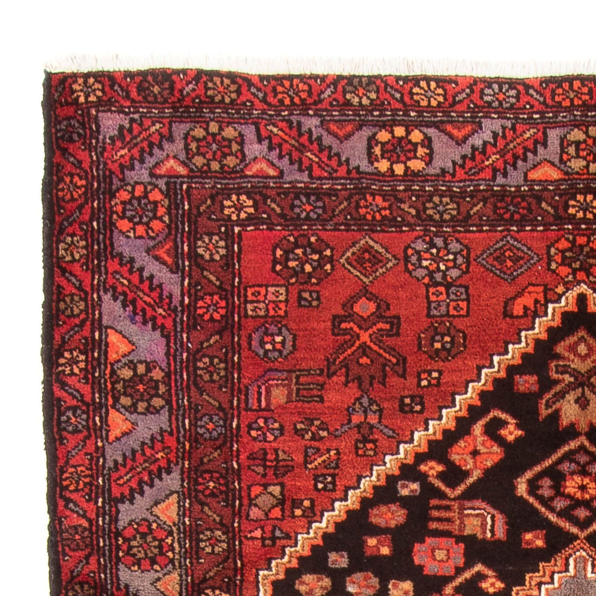 Loper Perzisch Tapijt - Nomadisch - 287 x 150 cm - donkerblauw