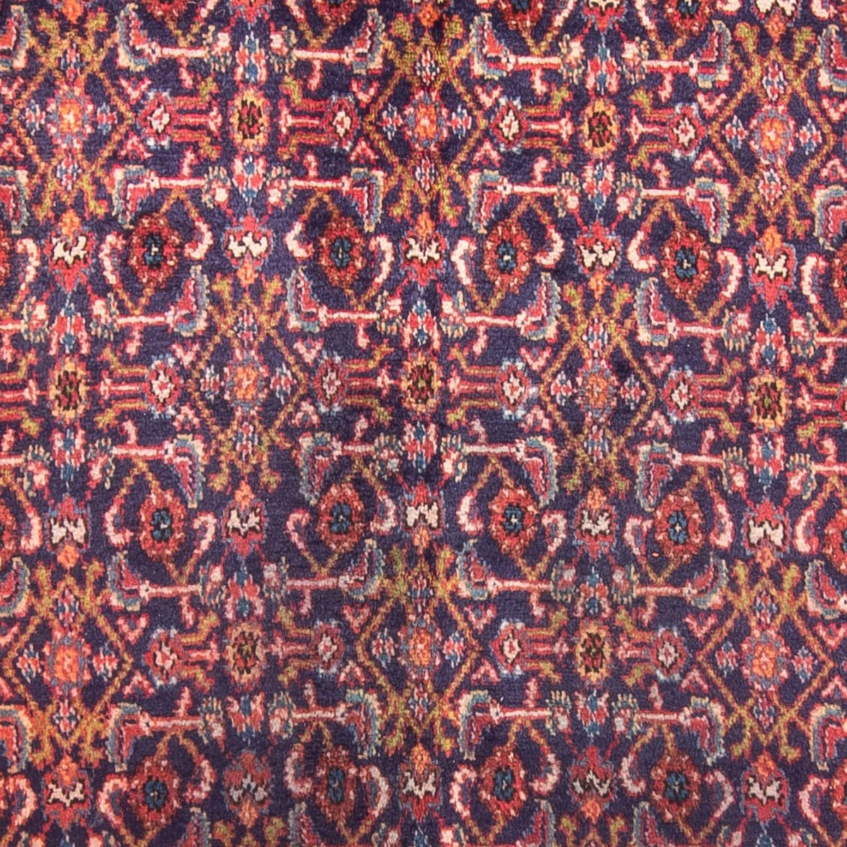 Loper Perzisch Tapijt - Nomadisch - 372 x 153 cm - donkerblauw