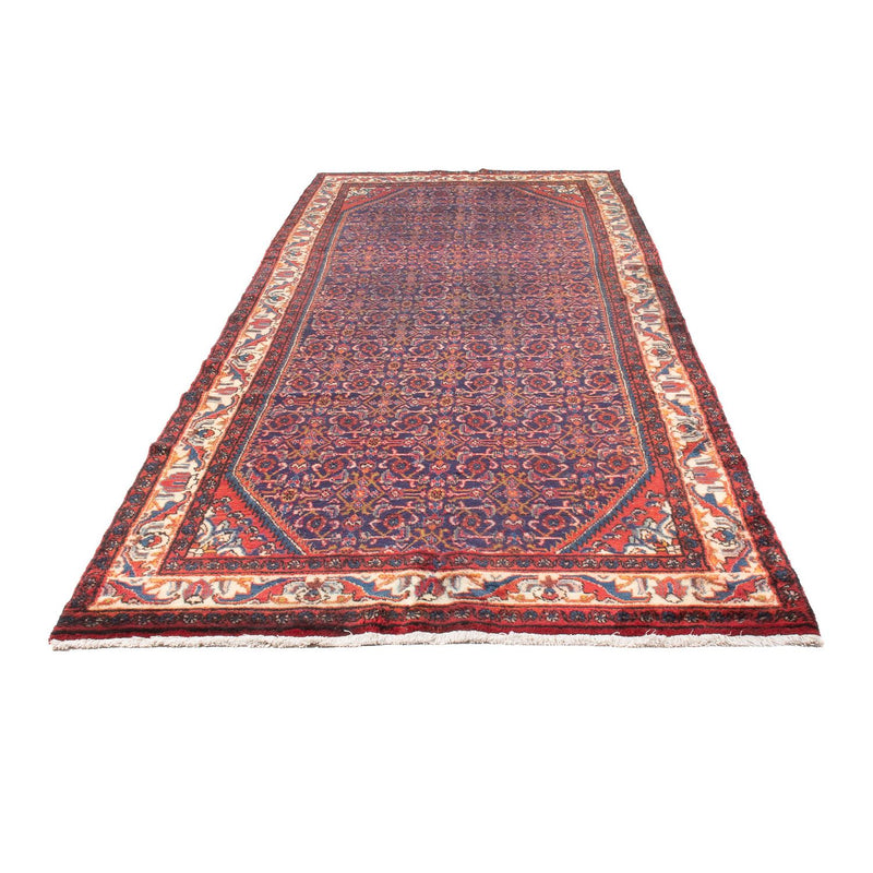 Loper Perzisch Tapijt - Nomadisch - 372 x 153 cm - donkerblauw