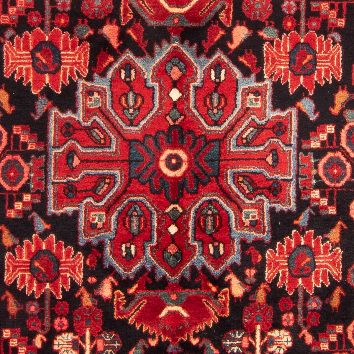 Loper Perzisch Tapijt - Nomadisch - 287 x 154 cm - donkerblauw