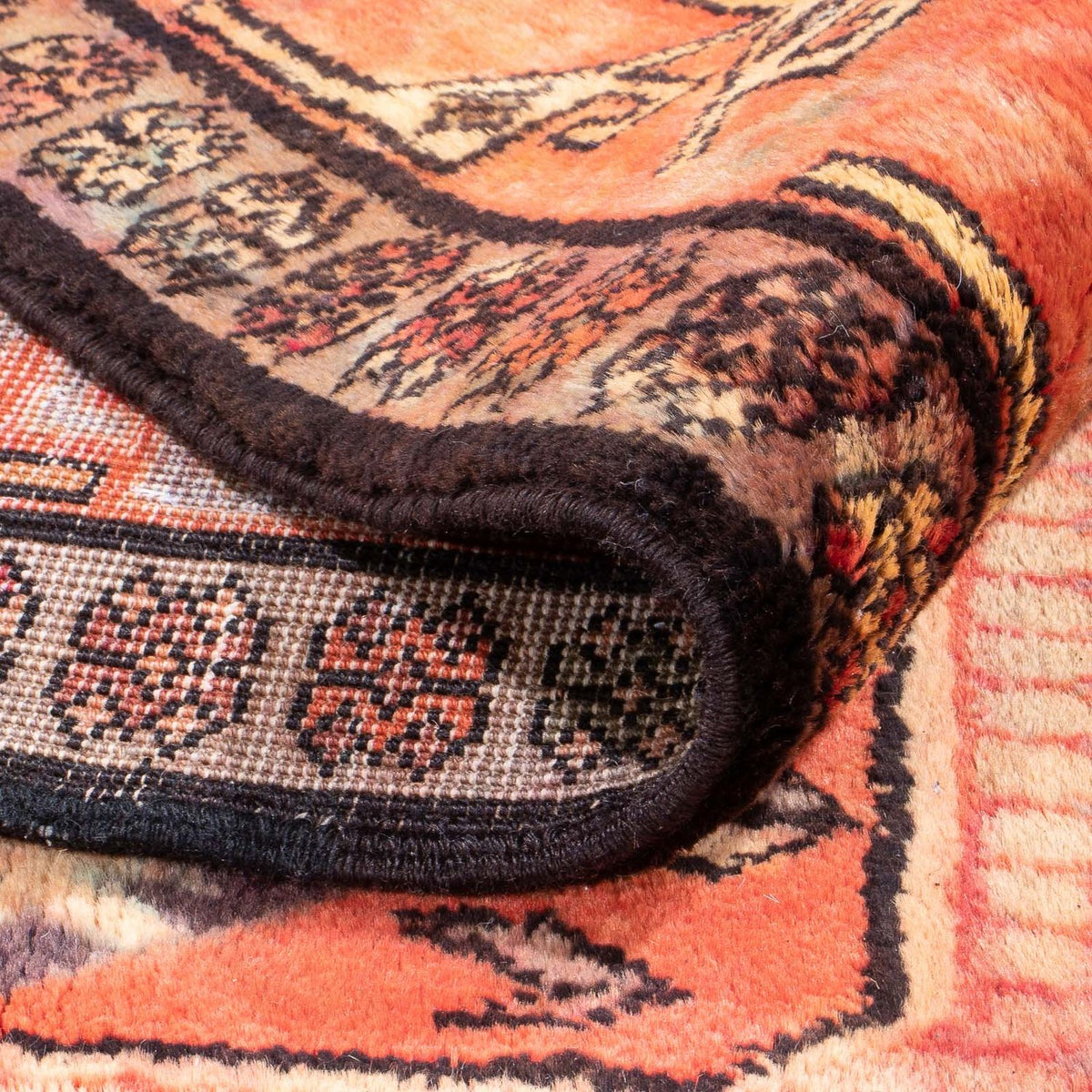 Loper Perzisch Tapijt - Nomadisch - 305 x 140 cm - veelkleurig