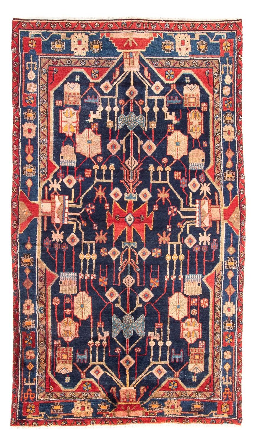 Perzisch Tapijt - Nomadisch - 274 x 150 cm - donkerblauw