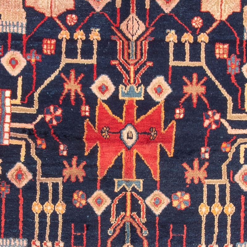 Perzisch Tapijt - Nomadisch - 274 x 150 cm - donkerblauw