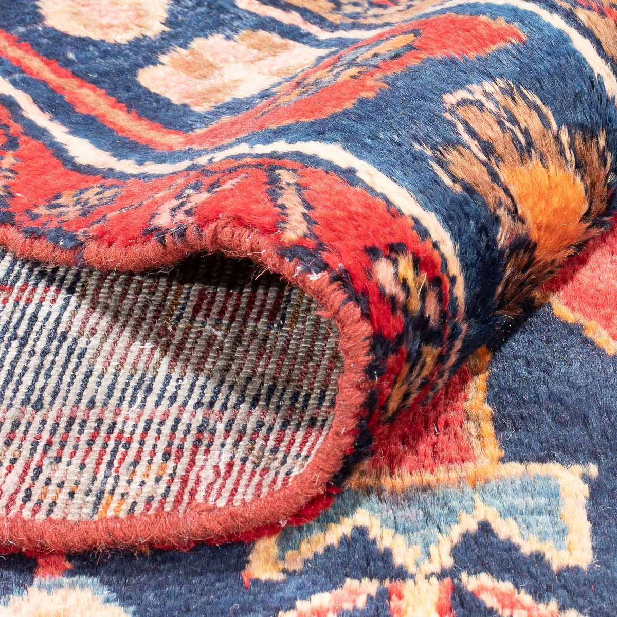 Perzisch Tapijt - Nomadisch - 274 x 150 cm - donkerblauw