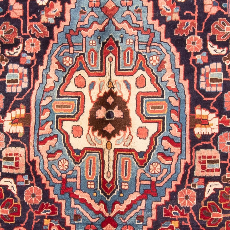 Loper Perzisch Tapijt - Nomadisch - 278 x 143 cm - donkerblauw