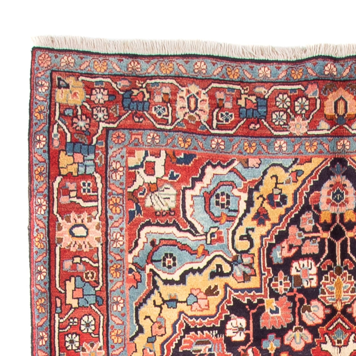 Loper Perzisch Tapijt - Nomadisch - 278 x 143 cm - donkerblauw