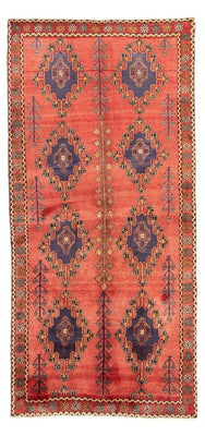 Loper Perzisch Tapijt - Nomadisch - 258 x 125 cm - oranje