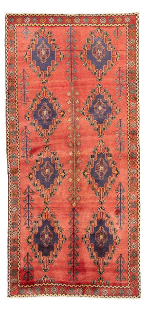 Loper Perzisch Tapijt - Nomadisch - 258 x 125 cm - oranje
