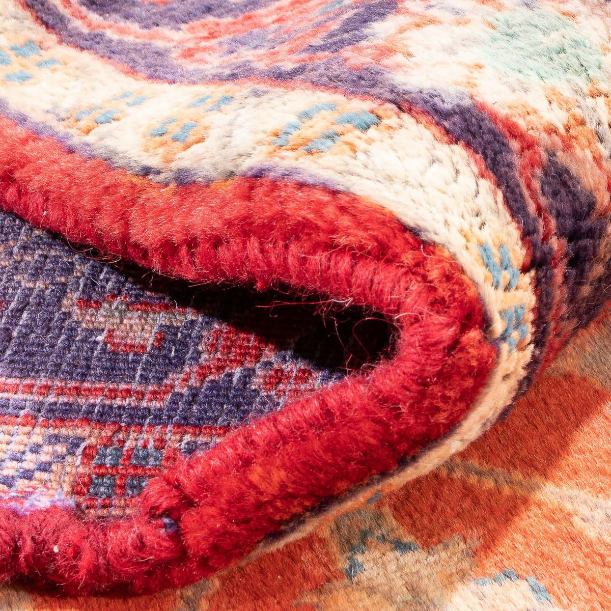 Loper Perzisch tapijt - Klassiek - 433 x 82 cm - rood