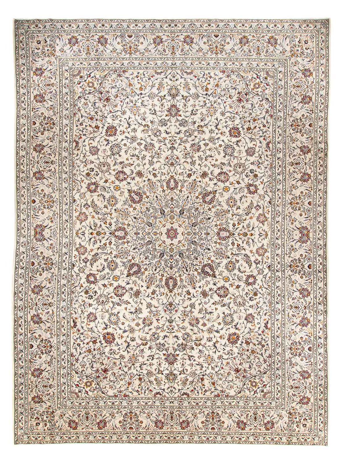Perzisch tapijt - Keshan - 398 x 295 cm - beige