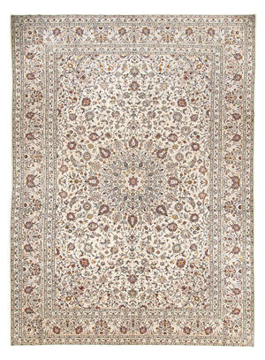 Perzisch tapijt - Keshan - 398 x 295 cm - beige
