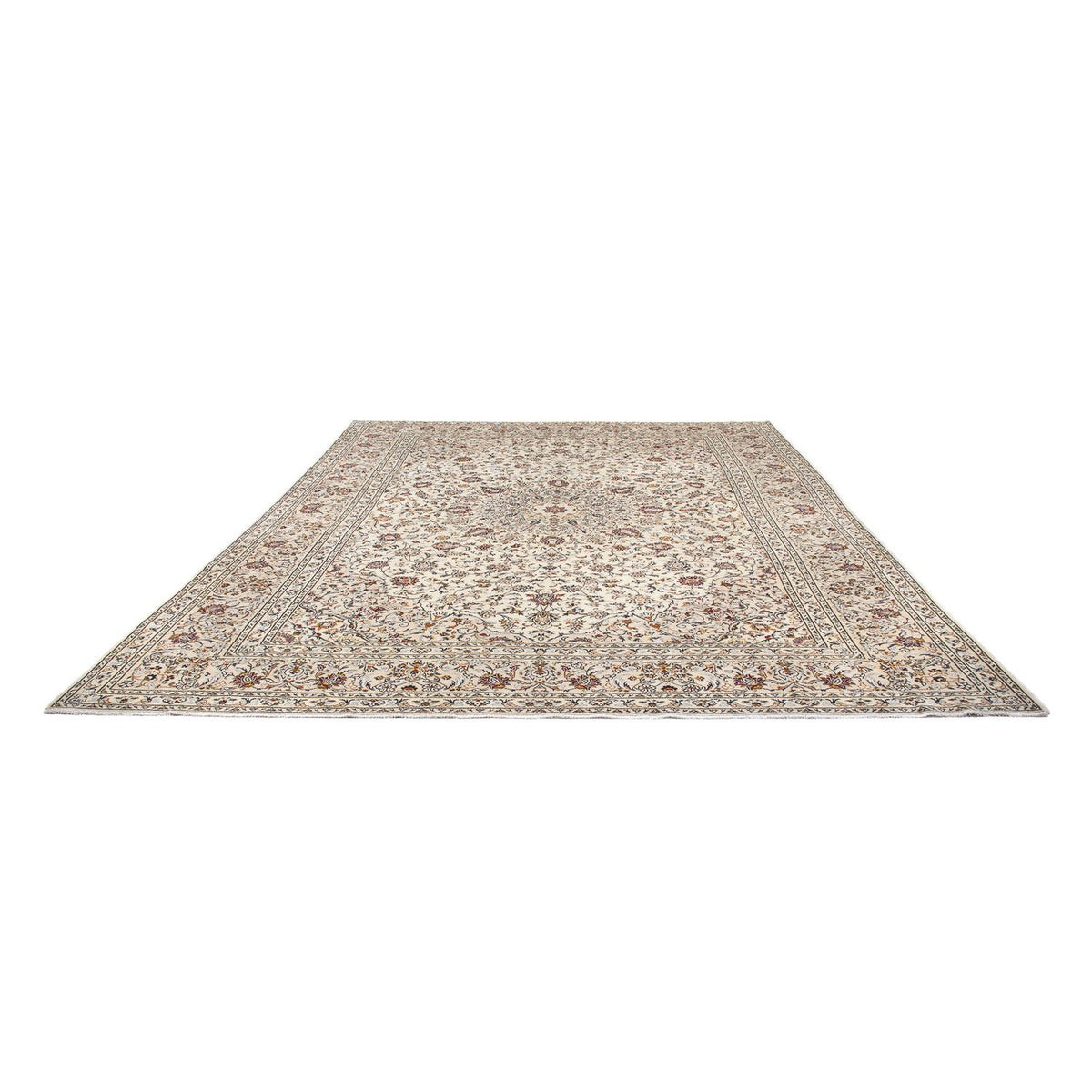 Perzisch tapijt - Keshan - 398 x 295 cm - beige