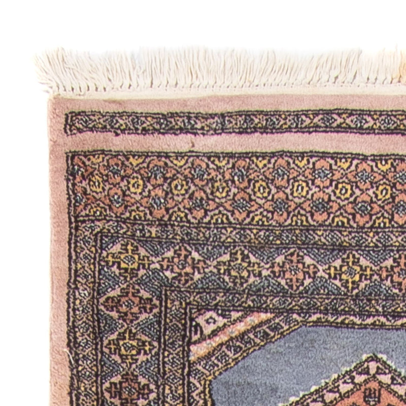 Loper Pakistaans tapijt - 325 x 80 cm - lichtblauw