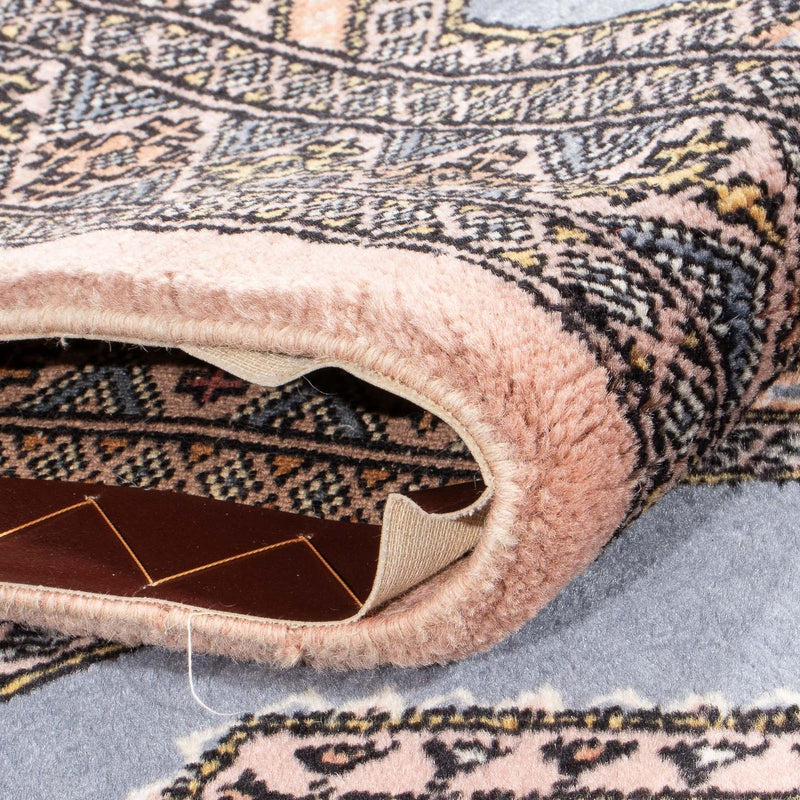 Loper Pakistaans tapijt - 325 x 80 cm - lichtblauw