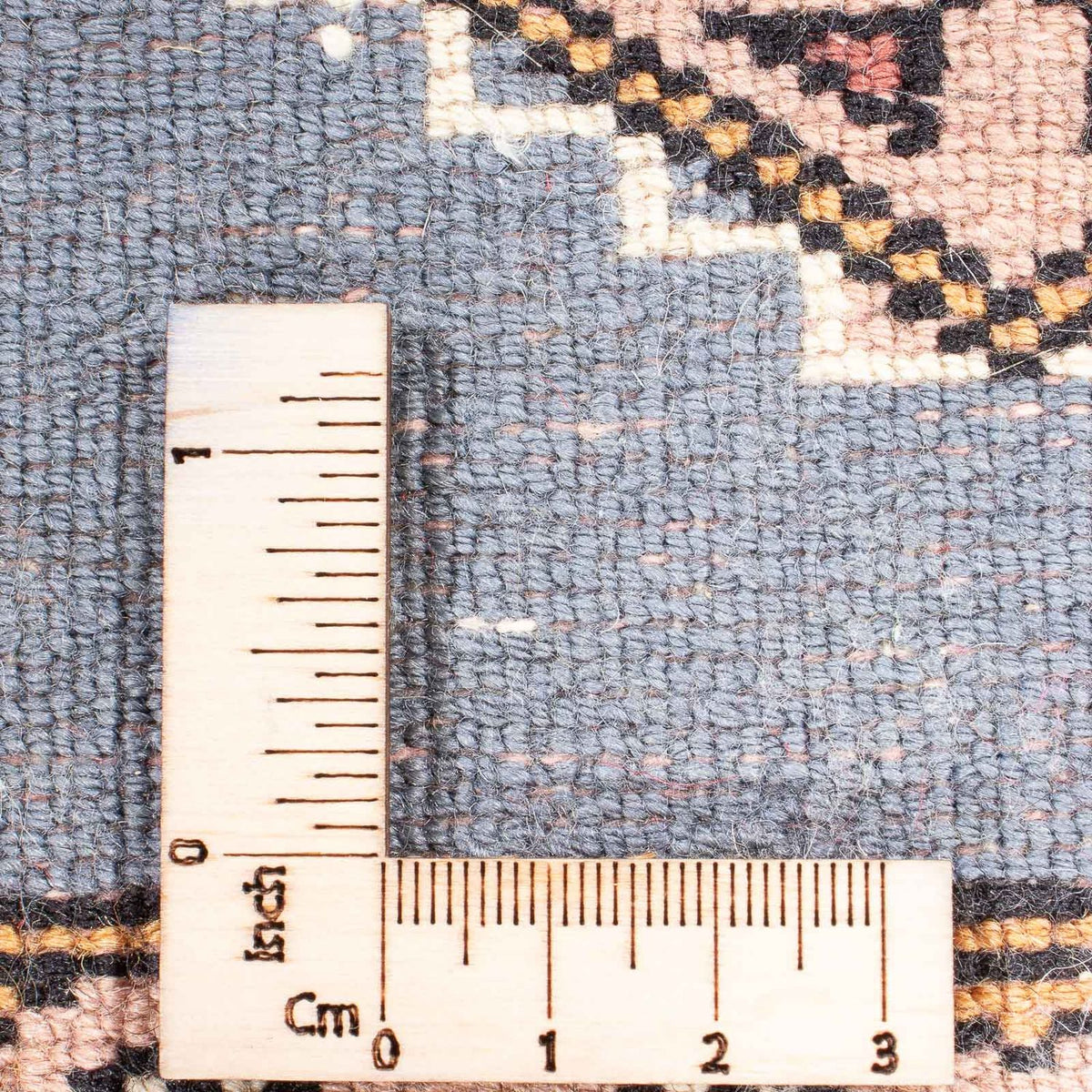 Loper Pakistaans tapijt - 325 x 80 cm - lichtblauw