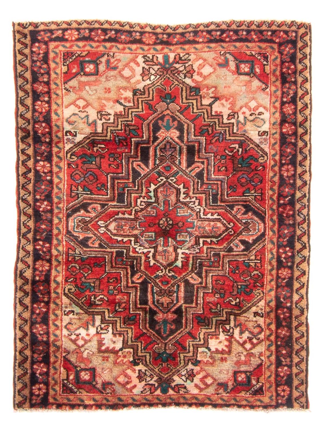 Perzisch Tapijt - Nomadisch - 144 x 98 cm - rood