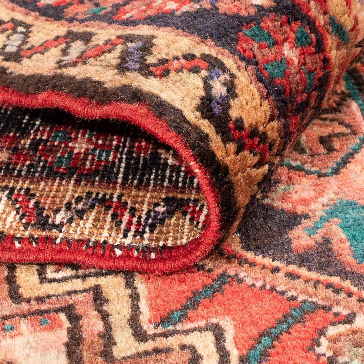 Perzisch Tapijt - Nomadisch - 144 x 98 cm - rood