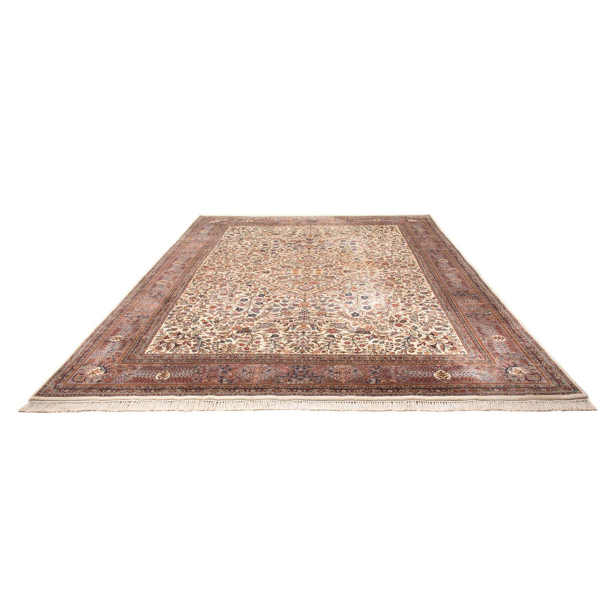 Oosters tapijt - Bijar - Indus - 400 x 300 cm - beige