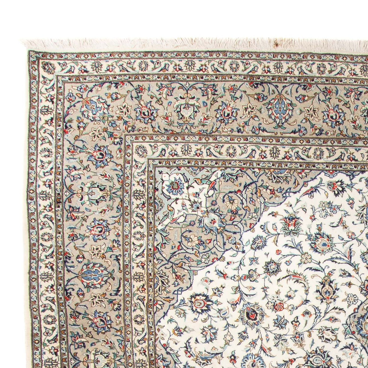 Perzisch tapijt - Keshan - 356 x 250 cm - beige
