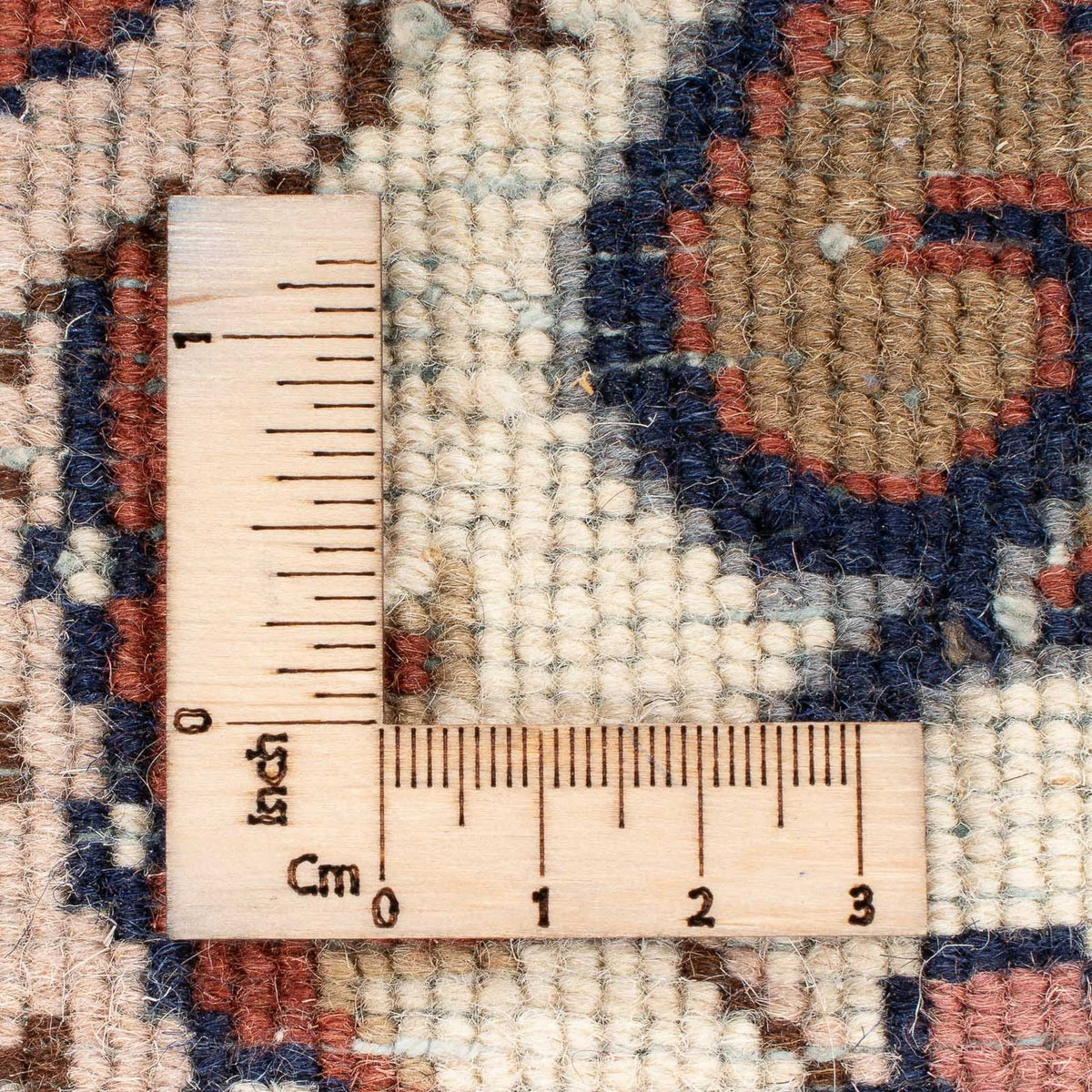 Oosters tapijt - Indus rond  - 245 x 245 cm - zalm