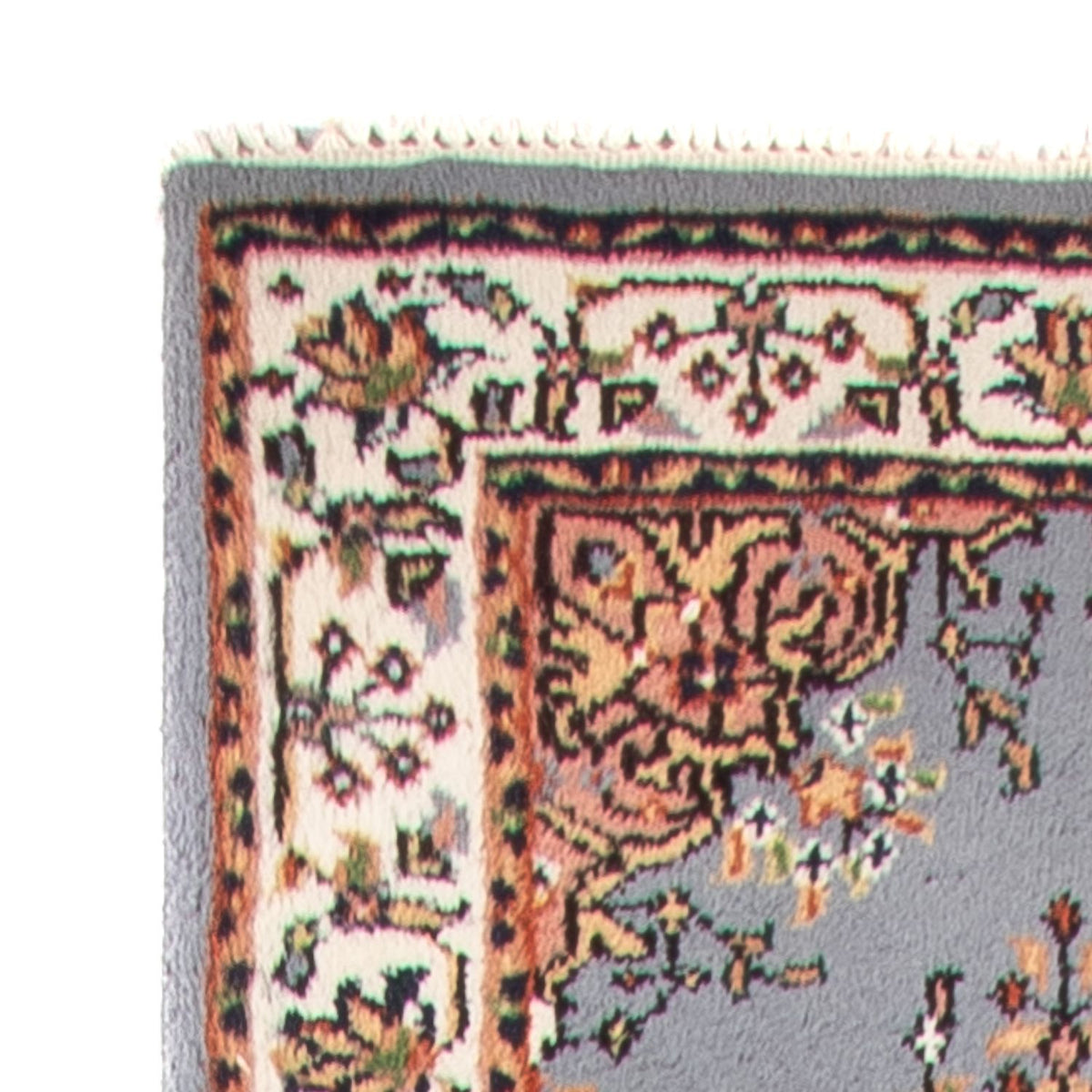 Loper Oosters tapijt - Indus - 400 x 80 cm - lichtblauw