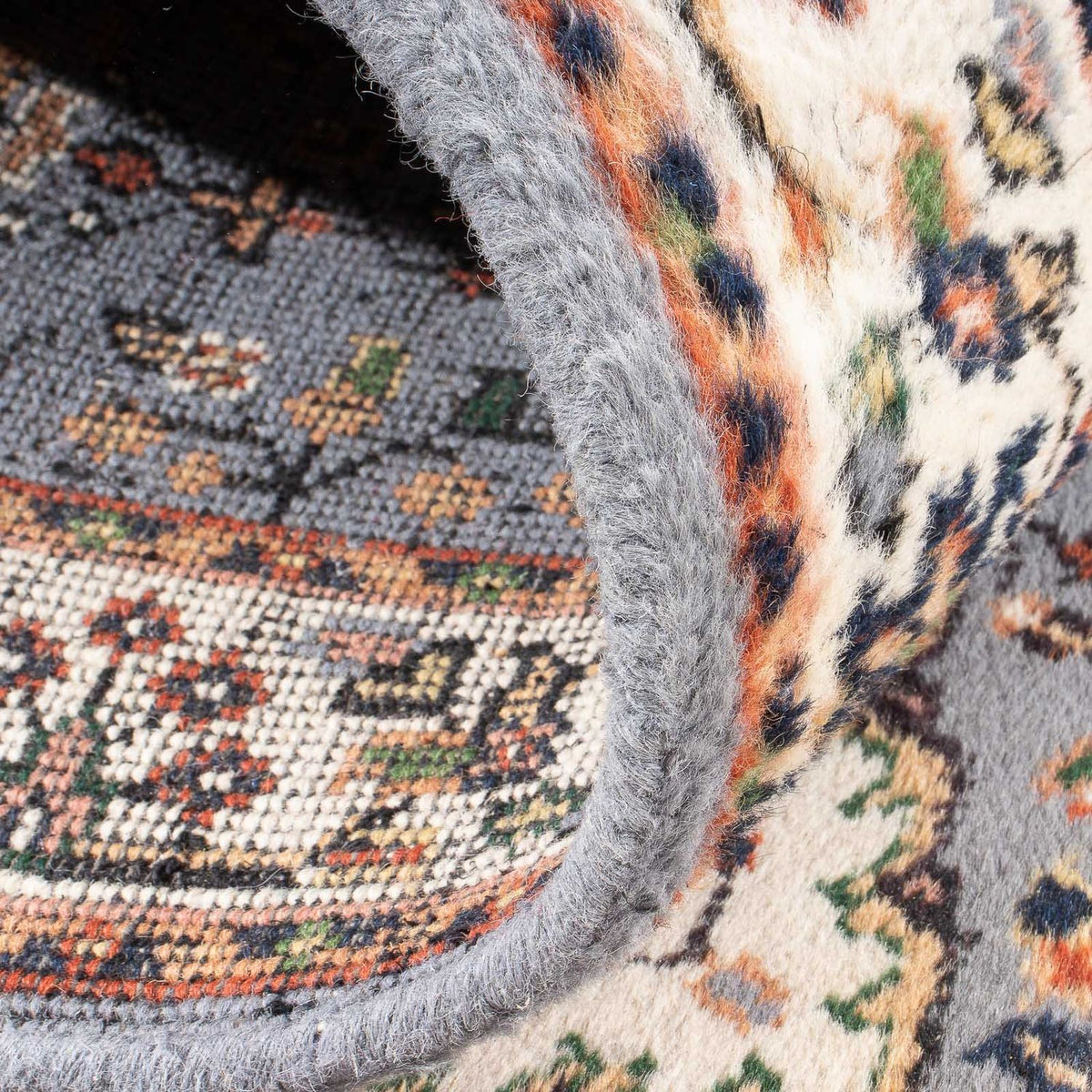 Loper Oosters tapijt - Indus - 400 x 80 cm - lichtblauw