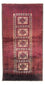 Loper Baluch tapijt - 202 x 101 cm - veelkleurig