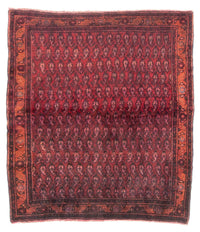 Perzisch Tapijt - Nomadisch - 150 x 140 cm - rood