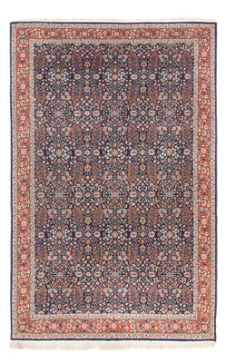 Oosters tapijt - Hereke - 363 x 237 cm - donkerblauw