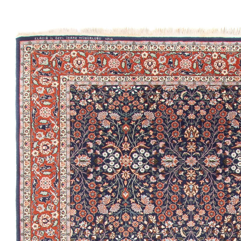 Oosters tapijt - Hereke - 363 x 237 cm - donkerblauw