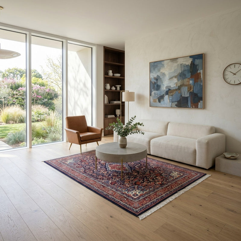 Sarouk Tapijt 211x137cm - Perzisch tapijt