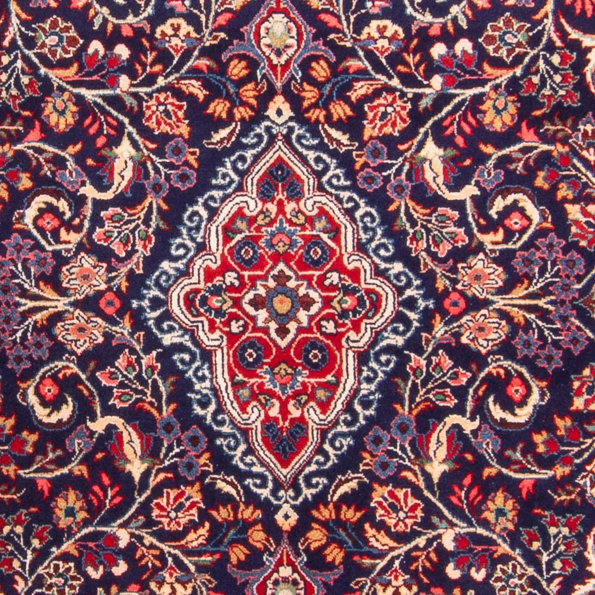 Perzisch tapijt - Klassiek - 211 x 137 cm - donkerblauw