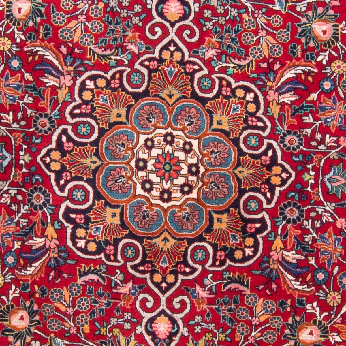 Perzisch tapijt - Bijar - 212 x 128 cm - rood