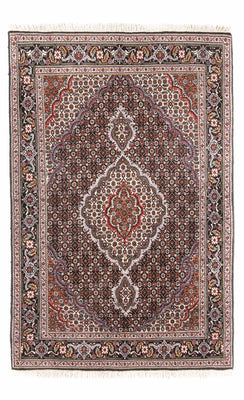 Perzisch tapijt - Tabriz - Royal - 152 x 100 cm - zwart