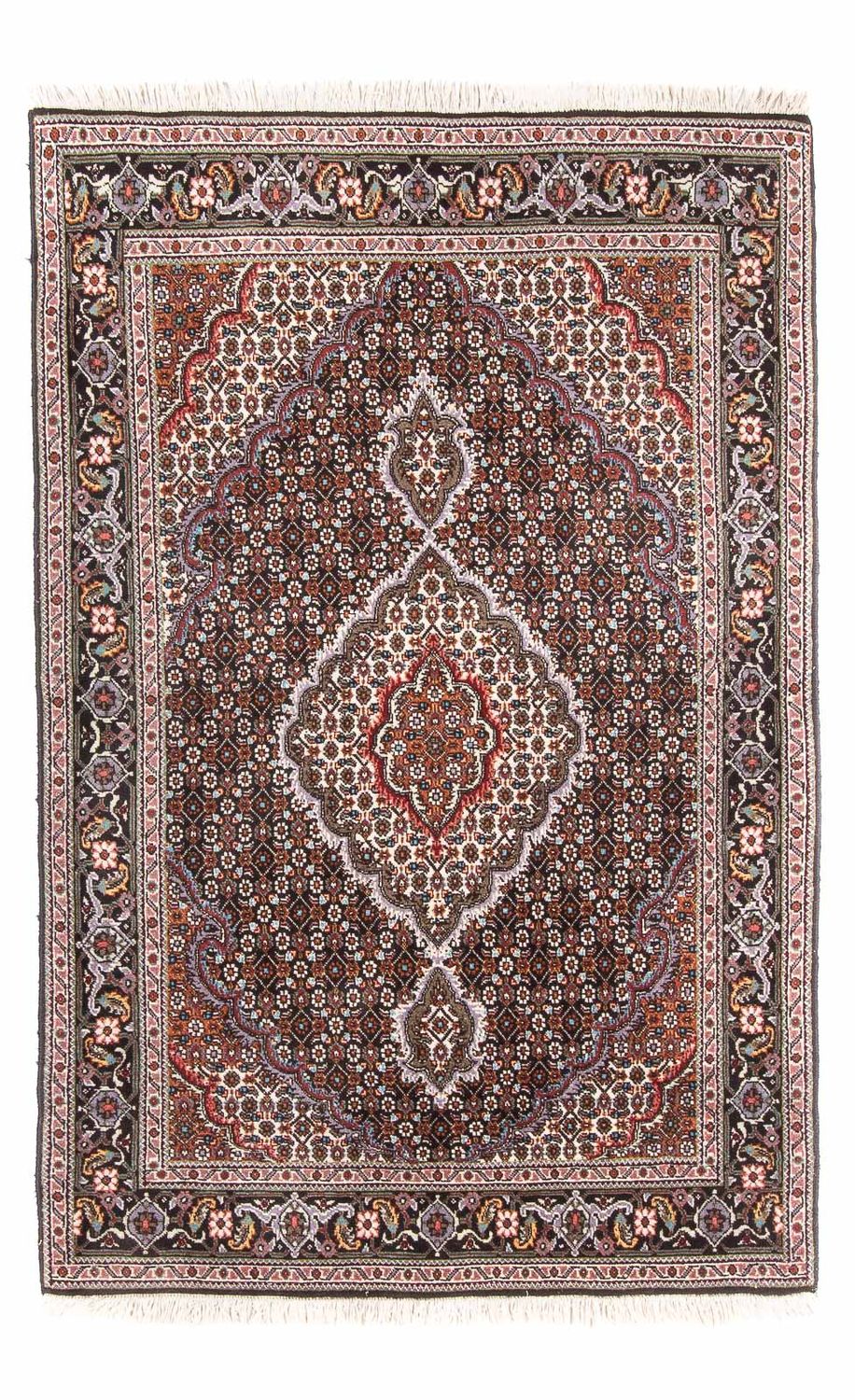 Perzisch tapijt - Tabriz - Royal - 152 x 100 cm - zwart