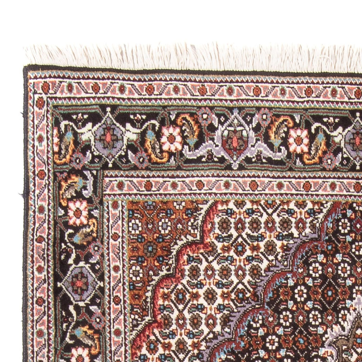 Perzisch tapijt - Tabriz - Royal - 152 x 100 cm - zwart