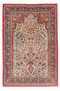 Perzisch tapijt - Ghom - 200 x 137 cm - beige
