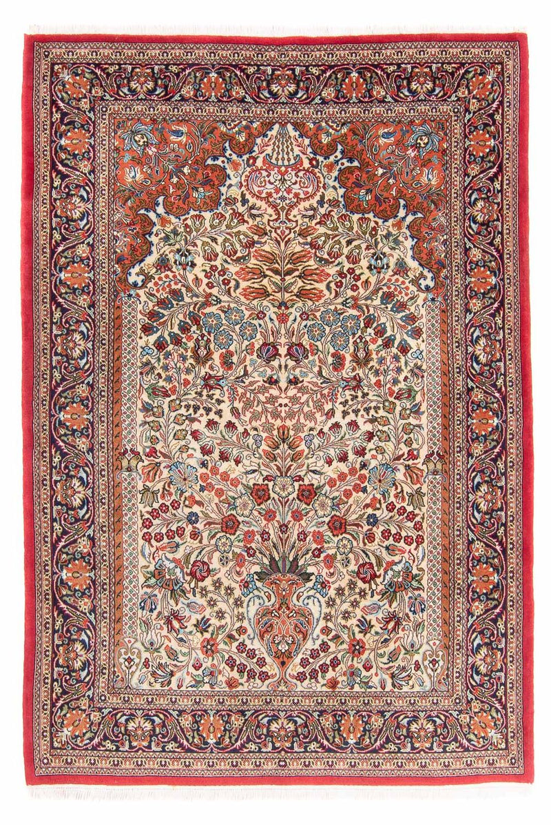 Perzisch tapijt - Ghom - 200 x 137 cm - beige