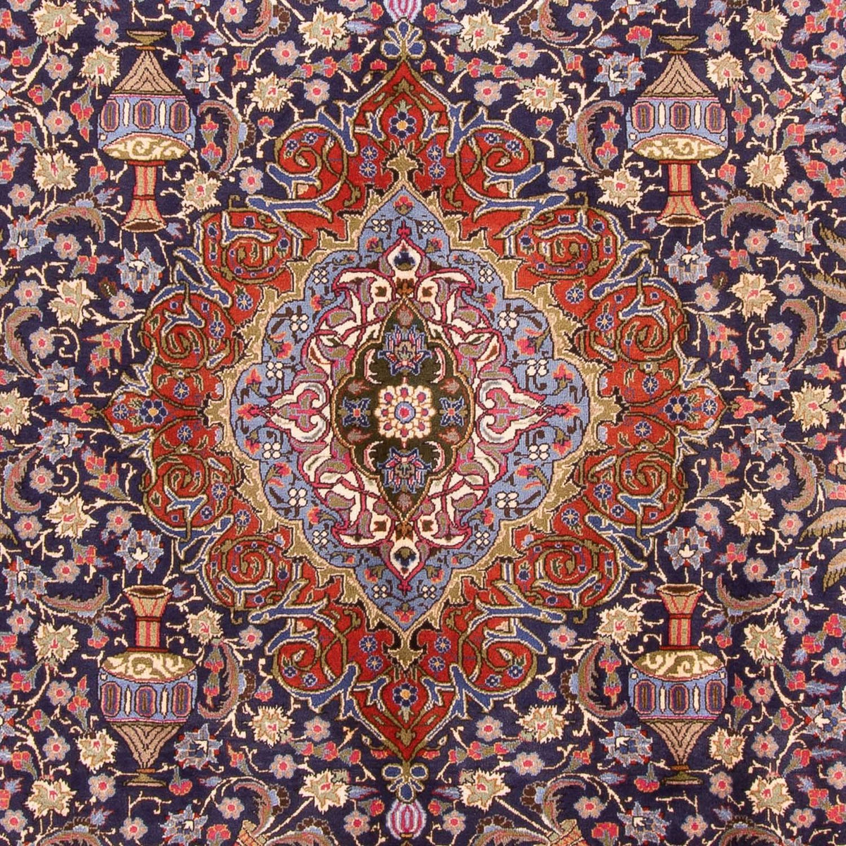 Perzisch tapijt - Klassiek - 388 x 298 cm - donkerblauw