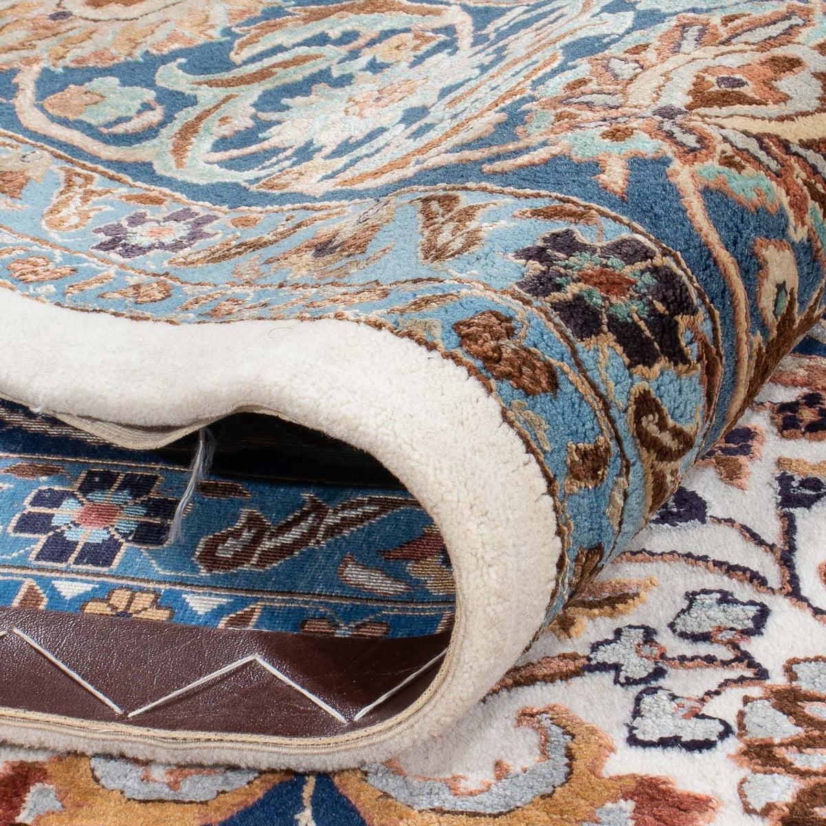 Zijden tapijt - China zijde - 275 x 185 cm - crème