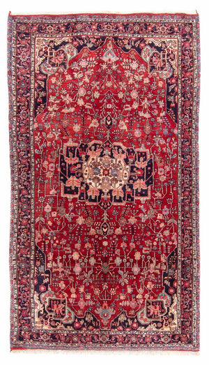 Perzisch tapijt - Bijar - 260 x 149 cm - rood